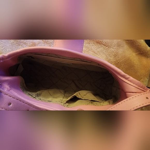 Fondant Pink Shoulder Steve Madden Bedazzled Purse - Picture 4 of 11